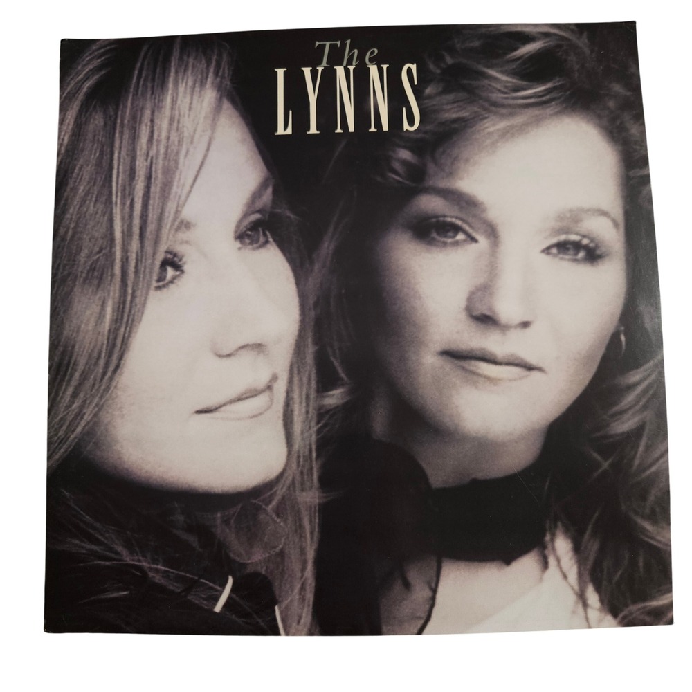 The Lynns Self‎ Titled 12x12 Double Sided Flat Promo Poster 1998 Reprise Country